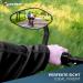 Xcel Rim Bicycle Mirror - Extra Large Impact-Resistant Glass for E-Bike & Handlebar | Perfect Backing Mirror for Safe Riding - Buy Online on SooperMarket.com