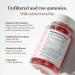 Apple Cider Vinegar Gummies 1000mg with Vitamin B12 & Folic Acid | 60 High Strength ACV Capsules | Enhanced with Pomegranate & Beetroot | Vegan Friendly | Free Soul - Buy Online on SooperMarket.com