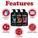 Shop Axe Men's Body Wash Variety Set - 3 Scents (Dark Temptation Apollo Excite) | 3-in-1 Body & Face Wash | 33.8 oz Pump Bottle - International Shipping Available - Buy Online on SooperMarket.com