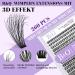 Lash Cluster Single Lashes | 280 PCS 3D Fluffy Wimpern Extensions | DIY 30D & 40D Mix - Natural Look - Buy Online on SooperMarket.com