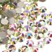 Jollin Rhinestones Glass Flat Back for Adhesive Fixing Crystal AB SS10 2880pcs Crystal Ab SS10 2880pcs