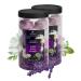 Nature’s Beauty Lavender Chamomile Sleep Bath Bomb Gift Set | Relax + Sleep Well with Scented Bath Bombs Made with Coconut Oil + Witch Hazel - 2-Pack, 10 Count ea