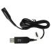 vhbw charging cable compatible with Braun Cruzer 6 BT5010 BT5050 BT5070 BT5090 shaver - power cable 120 cm