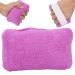 FILFEEL Palm Grip Hand Contracture Cushion with Elastic Band Pad Hand Grab Bar for Elderly Care Grabbing Pad for Bedridden Patients Hand Finger Aid Protector Finger Rehabilitation Training Device