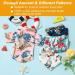 4-Piece Weewooday Pet Summer T-Shirts | Hawaiian Floral Print | Breathable & Cool | Small Size - Buy Online on SooperMarket.com