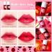 ZARICS 4 Colors Lip Tint Stain Set - Korean Lip Gloss & Multi-Use Lip and Cheek Tint | Long-Lasting Waterproof High Pigment Makeup - Buy Online on SooperMarket.com