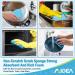 AIDEA-Brite Non-Scratch Scrub Sponge 24 Count - Gentle Cleaning Sponges for Dishes - Stands Up to Grime - Fast & Scratch-Free Cleaning Power - Ideal for Everyday Jobs - Buy Online on SooperMarket.com