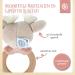 Bieco Reh Ella Greifling | Eco-Friendly Baby Wood Rattle & Gripping Rings | Cuddly Baby Deer Toy for Newborns | Perfect Baby Shower Gift - Buy Online on SooperMarket.com