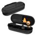 Nurse Stethoscope Case, SKYREH Travel Hard Stethoscope Case for 3M Littmann Classic III, 3M Littmann Cardiology IV, MDF Acoustica Lightweight Stethoscope (Black)