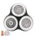 Replacement Shaver Head Professional Stainless Steel Cutter Head Electric Trimmer Replacement Blades Fit for SH90 SH70 RQ1250