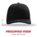 Richardson Unisex 112 Solid Black Trucker Snapback Baseball Cap - One Size - Buy Online on SooperMarket.com