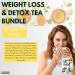 Detox Tea Bundle 48 Teabags with Dieters Drink Dieters Tea 30 teabags and Dalgety Effective Slimline Tea Herbal Infusion 18 Teabags Including Mint Retail Detox & Cleanse Guide - Buy Online on SooperMarket.com