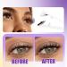 Magnetic Lashes 2 Pairs Reusable Magnetic Eyelashes with Applicator No Glue Magnetic Eye lashes Natural Look without Eyeliner Magnetic Lashes Kit(magnetic lashes-DWSP+N07) CX-DWSP+N07 - Buy Online on SooperMarket.com