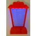 SE MP-BZR-OR 11-1/2" Orange Rechargeable UV Hanging/Standing Bug Zapper - Buy Online on SooperMarket.com