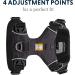 Buy Ruffwear Front Range Dog Harness XXS - Reflective Adjustable Comfortable & No Pulling - Perfect for Daily Walks - Dark Gray - Buy Online on SooperMarket.com