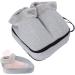 Portable Electrically Heated Foot Warmers for Men & Women - Fast Warming & Massage Device - Perfect for Home & Office (EU Plug) - Buy Online on SooperMarket.com
