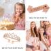 Personalized Birthday Sash & Crown Set for Women - Birthday Cake Toppers & Gift Kit - Rhinestone Hair Accessories - Rose Gold - Buy Online on SooperMarket.com
