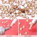 Yhmq 2160PCS Rhinestones & Nail Crystals - SS20 Gold Shadow (4.6mm & 4.8mm) for Stunning Nail Art - Buy Online on SooperMarket.com