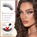 Buy WIWOSEO Reusable Magnetic Eyelashes - Dual Magnetic Lashes for a Natural Look | Glue-Free with Applicator | 2 Pairs B-15MM for Effortless Beauty - Buy Online on SooperMarket.com