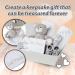 Personalised Baby Girl Gift Set - Newborn Essentials and Hamper for Baby Girl - Grey - Buy Online on SooperMarket.com