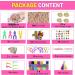 LauCentral 28 Colors Premium Rubber Bands Refill Loom Set for Kids - Bracelet Making Kit with Clips, Beads, and Charms - Creative DIY Craft Gift - Buy Online on SooperMarket.com