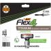 BIC Flex 4 Titanium Sensitive Men's Disposable Razors, For a Smooth, Ultra-Close and Comfortable Shave, 10-Count