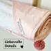 Moyo Hooded Towel for Toddlers & Babies - White-Ros 75x75cm | 100% Cotton Bathing Poncho | Washable Baby Bath Towel with Hood - Buy Online on SooperMarket.com
