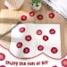 100 Pcs Red Rose Dried Pressed Flowers - Natural Resin Filler for DIY Crafts and Decor - Buy Online on SooperMarket.com