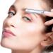 10-Piece Eyebrow Razor Set for Women - Facial Shaver & Brow Shaper Trimmer Dermaplaner Tool with Cover in Pink & Blue - Buy Online on SooperMarket.com