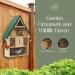 Pelle & Sol Eco-Friendly Bee House | Weather Resistant Hanging Bug Hotel for Bees, Butterflies & Insects | Bamboo Nesting Habitat for Kids | Garden Decor & Nature Gifts - Buy Online on SooperMarket.com