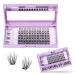 Eyelashes Extensions 84 PCs Z06 B & q Individual eyelashes DIY LASH clusters for beginners reusable eyelash bush single eyelashes for eyelash extensions at home lashes eyelashes extension (z06 d-8-16mix) D-8-16mm-z06