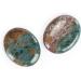Artistone 2.0" Ocean Jasper Crystal Worry Stone Healing Crystal Chakras Polished Smooth Palm Thumb Pocket Gemstones for Anxiety Stress Reiki Crystal Healing & Wellness | Meditation Yoga - Buy Online on SooperMarket.com