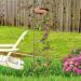 2-in-1 Metal Bird Water Dispenser & Feeder - Retro Garden Decor for Outdoors - Buy Online on SooperMarket.com