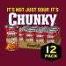 Campbell's Chunky Minestrone with Italian Sausage Soup - 18.8oz Can (Case of 12) - Buy Online on SooperMarket.com