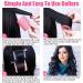 60 Pcs Hair Rollers Set with Duckbill Clips - 4 Sizes & Colors for DIY & Hair Salon Hairstyling - Buy Online on SooperMarket.com