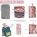 Portable Changing Mat | Foldable Travel Urinal Pad | Waterproof Nappy Change Mat - 60cm x 35cm - Pink - Buy Online on SooperMarket.com