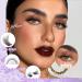 Self Adhesive Lash Clusters - Natural Eyelashes Extension No Glue Needed DIY Wispy Lashes CD Curl 10-16MM 72Pcs by Zegaine - Shop Now - Buy Online on SooperMarket.com