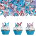 40 pieces of tortendeco edible edible butterflies for cake tortendendec butterfly tart decorations edible tortendeco birthday edible butterfly edible cake decoration butterflies edible tortendeco butterflies edible-c