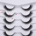 Pooplunch Cat Eye False Eyelashes - 8D Volume Fluffy Wispy Natural Lashes (7 Pairs, 3-12MM) - Buy Online on SooperMarket.com
