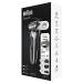 Braun Series 7 7027cs Electric Razor for Men - Waterproof Foil Shaver with Beard Trimmer, Rechargeable & Travel Case - Silver - Buy Online on SooperMarket.com