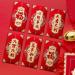 6 Pieces New Year Red Envelopes Hong Bao Traditional 2024 Dragon Year Hongbao Red Packet for Birthday Spring Festival Wedding Style G - Buy Online on SooperMarket.com