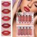 5-Piece Matt Ink Lipstick Set - Nude Tones Waterproof & Long-Lasting Gloss | 12H Non-Drying Liquid Lipstick for Makeup Lovers | 1g (Pack #01) - Buy Online on SooperMarket.com