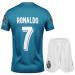 Nihmex Ronaldo Madrid Nostalgie Blue #7 Final limited edition jersey football New season shorts socks youth greats blue 128 (4-5 years)