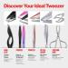 Revlon Comfort and Control Tweezer - Easy-to-Use Eyebrow Tool | Wide Grip | 1 count - Buy Online on SooperMarket.com