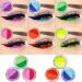 GLAHORSE UV Glow Blacklight Eyeliner - 12 Bright Colors, Water Activated, Body/Face Makeup for Halloween & Club Art with 3 Free Sticks - Buy Online on SooperMarket.com