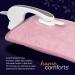 Rechargeable Electric Hot Water Bottle Hand Warmer with Massage Heat Pad - Pink (51x16cm) - Buy Online on SooperMarket.com