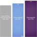 Aurorae Ultra Super Sized Yoga Mat - 78 x 26 x 1/4 - Non Slip Rosin & Carry Strap - Burgandy - Buy Online on SooperMarket.com