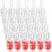 Buy Dayou 30 Pieces Lip Gloss Magic Stand Tubes - Refillable Transparent DIY Lipstick Containers for Cosmetics Samples - Buy Online on SooperMarket.com