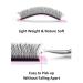 VEYES INC YY Lash Extensions Tray - C/D Curl 9-15mm Mixed Length Premade Volume Eyelash Fans | Professional Supplies Matte Black 5D-W 0.07 D-curl - Buy Online on SooperMarket.com