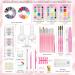 Buy Saviland Acrylic Nail Set - Complete Acrylic Powder & Liquid Kit with Nail Brush Base & Top Gel for Perfect Nail Art - Ideal Acrylic Starter Set - Buy Online on SooperMarket.com